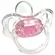 Chupeta Kuka Cristal Color 6+ Meses, Rosa