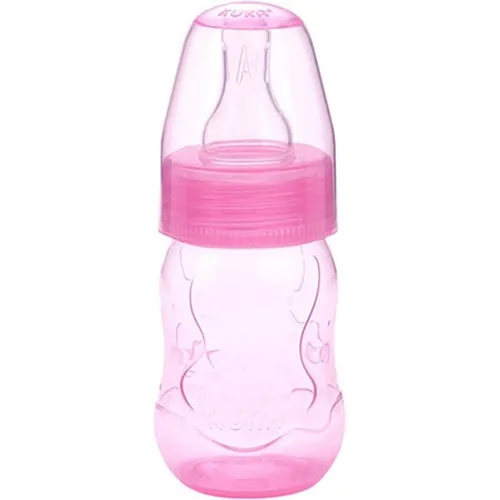 Mamadeira Kuka Aquarela 6+ meses, big, 70mL, rosa