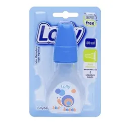 Mamadeira Lolly Baby Zoo 50mL, azul