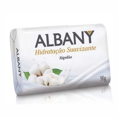 Sabonete Albany hidratação suavizante, barra, 90g