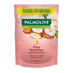 Sabonete Líquido para as mãos Palmolive Naturals Óleo Nutritivo 200ml - Refil