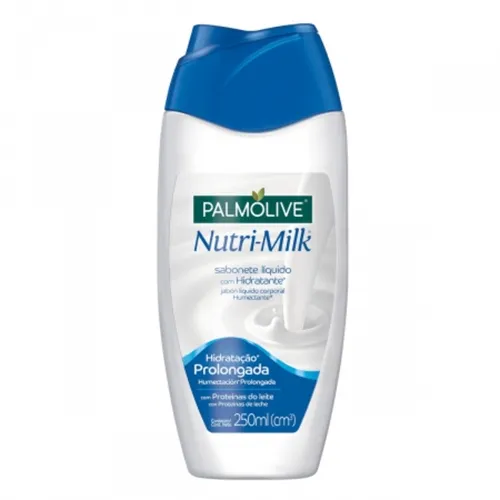 Sabonete Palmolive Nutri-Milk líquido, 250mL
