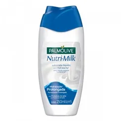 Sabonete Palmolive Nutri-Milk líquido, 250mL