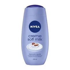 Sabonete Nivea Creme Soft Milk líquido, 250mL