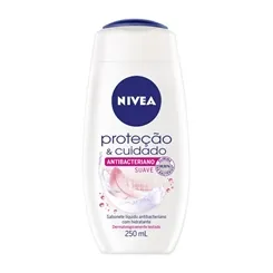 Sabonete Nivea Proteção & Cuidado Antibacteriano suave, líquido, 250mL