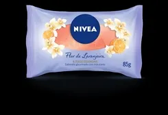 Sabonete Glicerinado Nivea flor de laranjeira e óleos essenciais, barra, 85g
