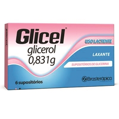 GLICEL SUP LACT 0.83G X 6 - BRASTERAPICA - Glicel 0,831g, Caixa Com 6 ...