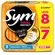 Absorvente Sym 360º seca, com abas, leve 8 pague 7