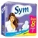 Absorvente Sym Total Protect suave, com abas, pague 7 leve 8