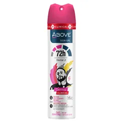 Desodorante Aerosol Above Neymar Jr. Derma Clinical Teen Girl 150ml