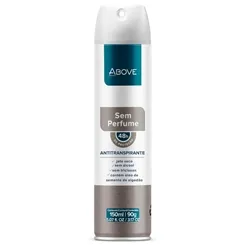Desodorante Antitranspirante Above Women sem perfume, aerosol, 150mL