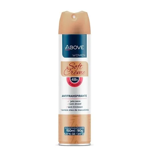 Desodorante Antitranspirante Above Women soft creme, aerosol, 150mL