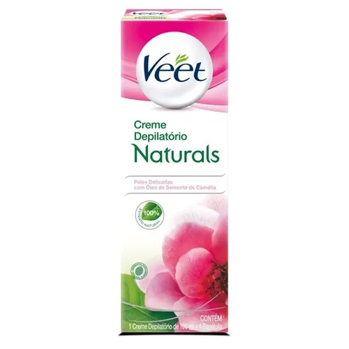 Creme Depilatório Corporal Veet Peles Delicadas 100mL