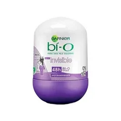Desodorante Feminino Garnier Bí-O black white colors, roll-on, 50mL