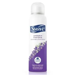 Desodorante Feminino Suave lavanda e erva doce, aerosol, 150mL