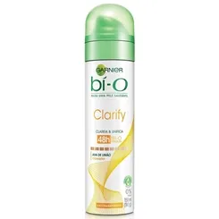 Desodorante Garnier Bí-O Clarify tradicional, aerosol, 150mL
