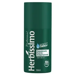 Desodorante Herbíssimo tradicional, roll-on, 50mL