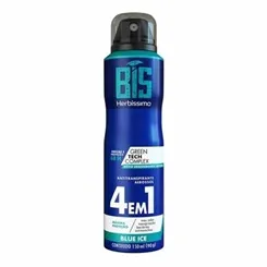 Desodorante Masculino Herbíssimo Bis blue ice, aerosol, 150mL