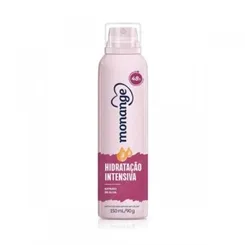 Desodorante Feminino Monange Hidratação Intensiva extrato de oliva, aerosol, 90mL