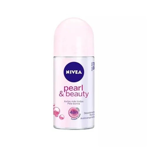 Desodorante Feminino Nivea Pearl & Beauty roll-on, 50mL