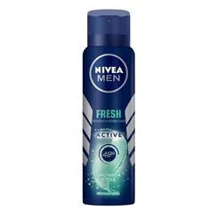 Desodorante Masculino Nivea For Men Fresh Active aerosol, 150mL