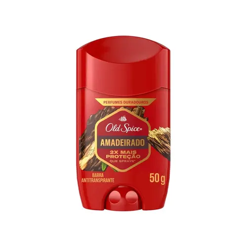 Desodorante em Barra Old Spice Amadeirado 50g
