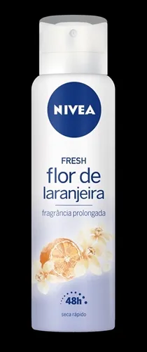Desodorante Feminino Nivea Fresh flor de laranjeira, aerosol, 150mL