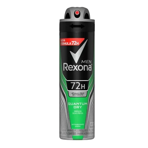 Desodorante Masculino Rexona Motionsense quantum dry, aerosol, 150mL