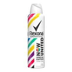 Desodorante Unisex Rexona Motionsense now united, aerosol, 150mL