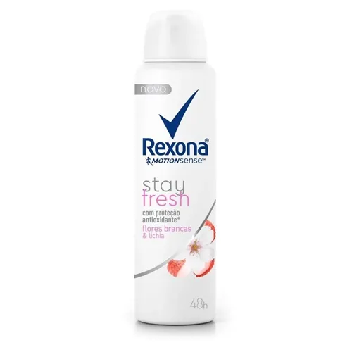 Desodorante Feminino Rexona Motionsense stay fresh, aerosol, 150mL