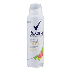 Desodorante Feminino Rexona Motionsense pomelo e verbena, aerosol, 150mL