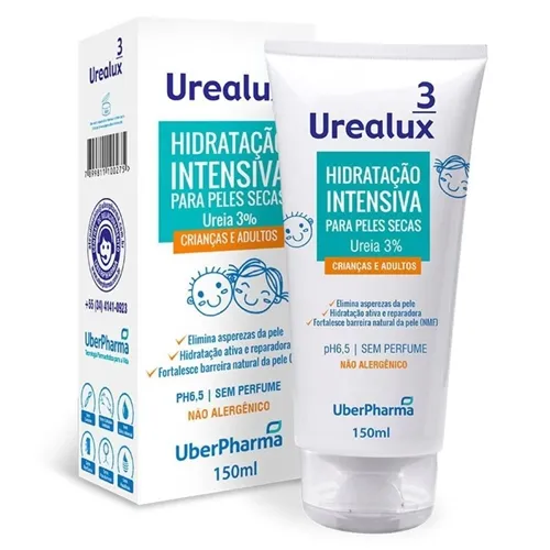 Creme Hidratante Uberpharma Urealux 3% 150ml
