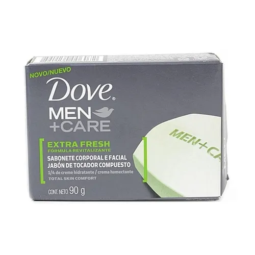 Sabonete Masculino Dove Men + Care Extra Fresh, barra, 90g