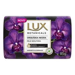 Sabonete Glicerinado Lux Botanicals orquídea negra, barra, 85g