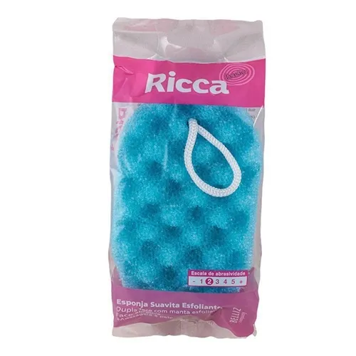 Esponja de Banho Ricca Suavita esfoliante, 1 unidade