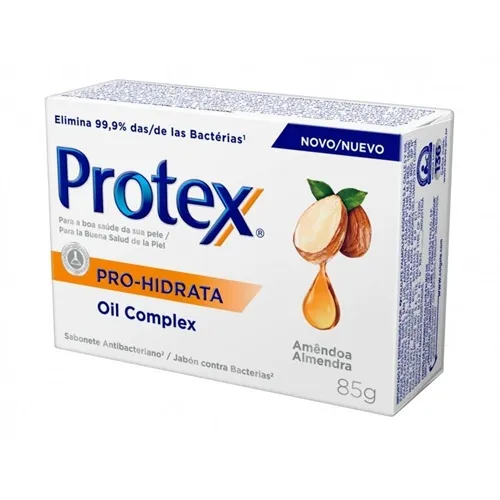 Sabonete Protex Pró-Hidrata Oil Complex amêndoa, barra, 85g
