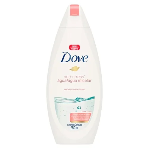 Sabonete Anti-stress Dove Água Micelar líquido, 250mL