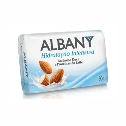 Sabonete Albany Hidratação Intensiva Barra, 90g