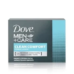 Sabonete Masculino Dove Men + Care Clean Comfort, barra, 90g