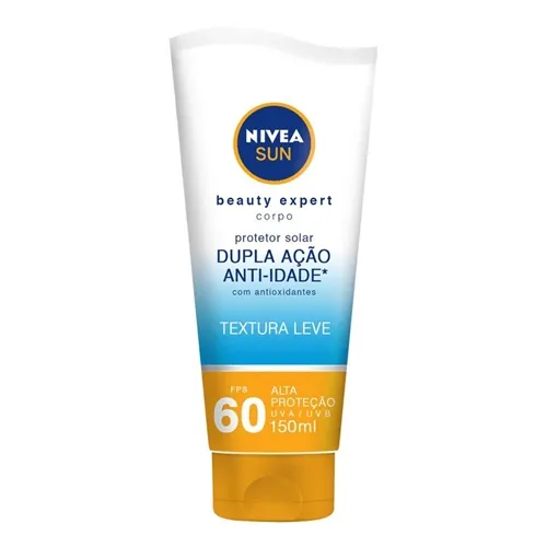 Protetor Solar Nivea Sun Beauty Expert Anti-idade FPS 60, 150g