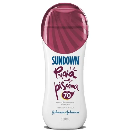 Protetor Solar Sundown Praia e Piscina FPS 70, 120mL