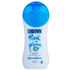 Protetor Solar Sundown Praia e Piscina FPS 30, 200mL
