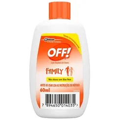 Repelente Off! Family loção, 60mL