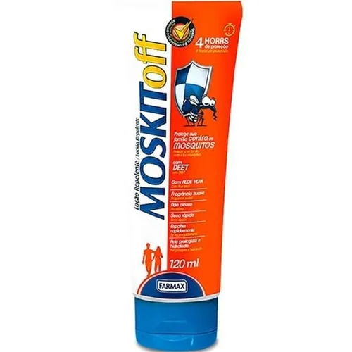 Repelente Moskitoff loção, 120mL