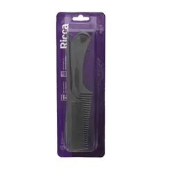 Conjunto Pente de Cabelo Ricca 2 Unidades, pente grande e pente de cabo fino