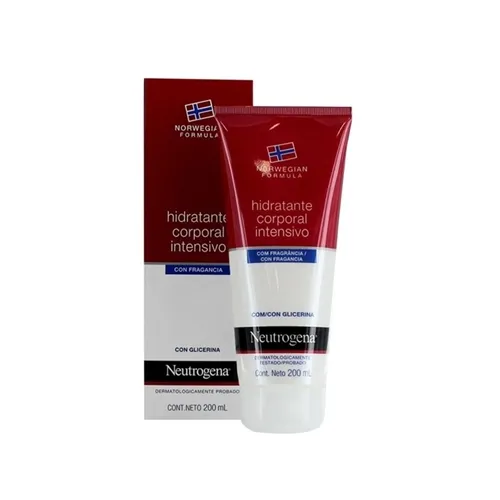 Hidratante Corporal Neutrogena Norwegian Intensivo com fragrância, 200mL
