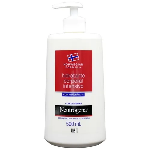 Hidratante Corporal Neutrogena Norwegian Intensivo com fragrância, 500mL