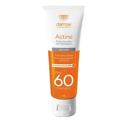 Protetor Solar Darrow Actine sem cor, FPS 60, 40g