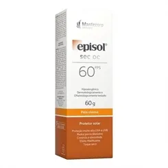 Protetor Solar Episol Sec Oc FPS 60, 60g