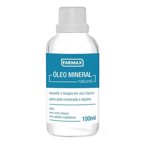 Óleo Mineral Naturol Farmax 100mL